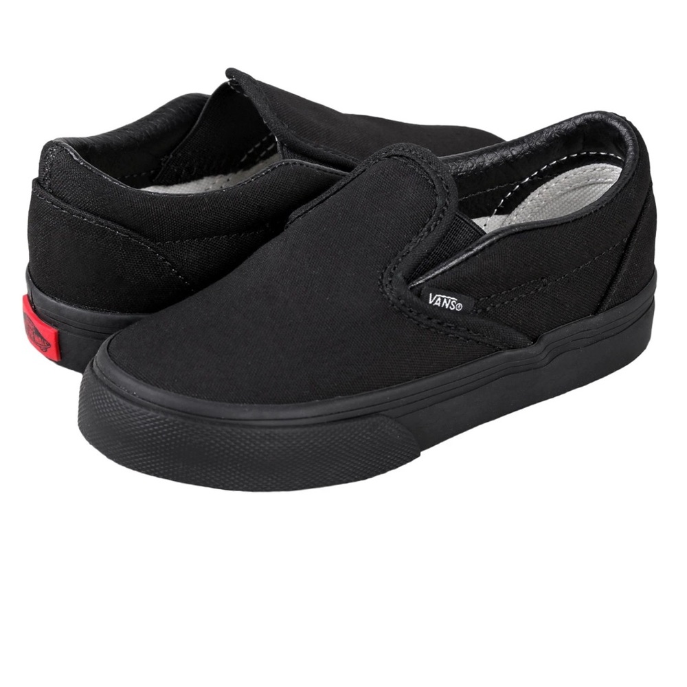 Vans Toddler Black Slip-On Sneakers